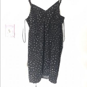 pacsun criss cross strappy dress